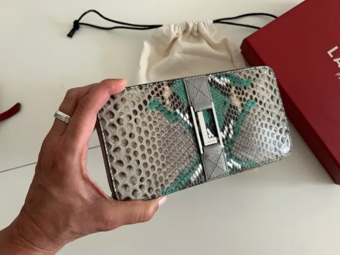 Lancel portefeuille cuir neuf - photo numéro 4