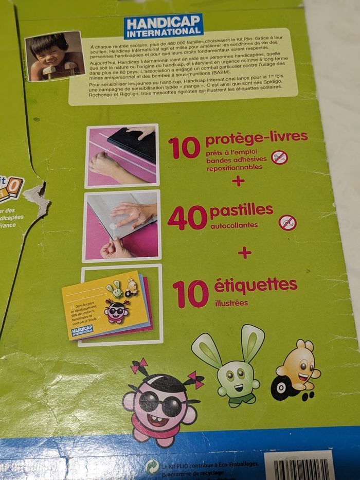 4 protege-livres transparents  prêts à l'emploi. - photo numéro 3