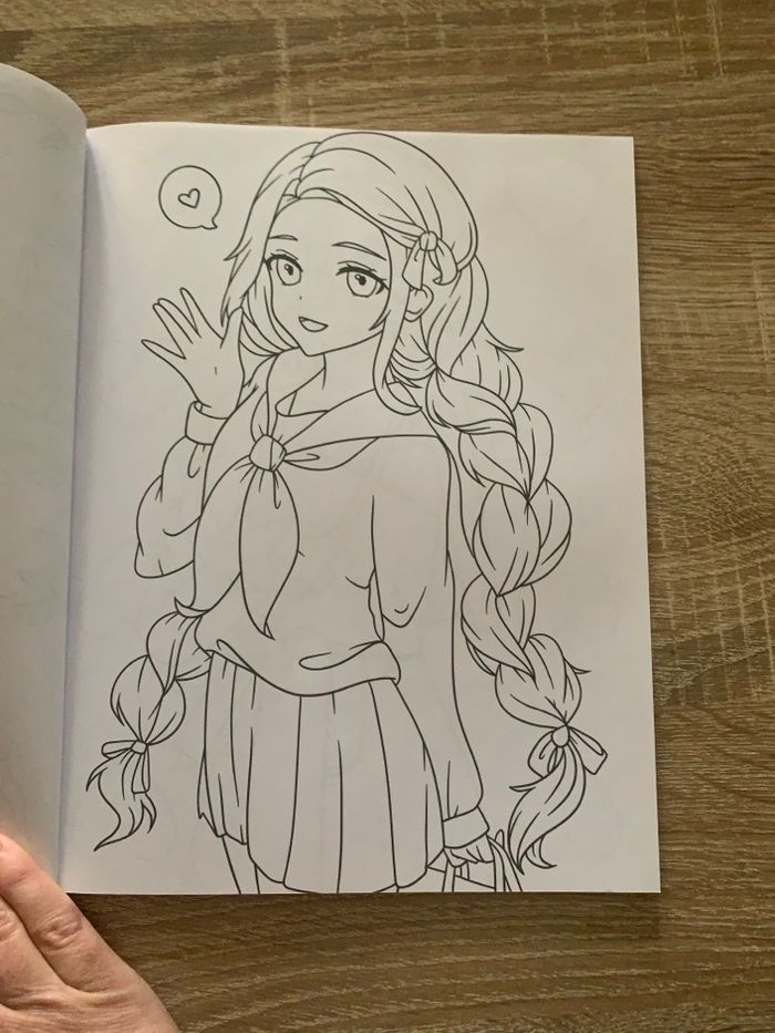 Coloriages manga - photo numéro 3