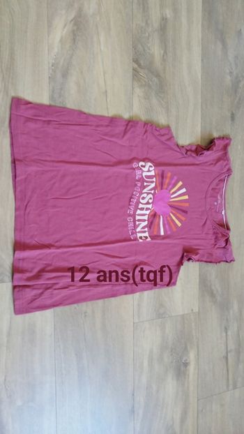 T-shirt fille 12 ans