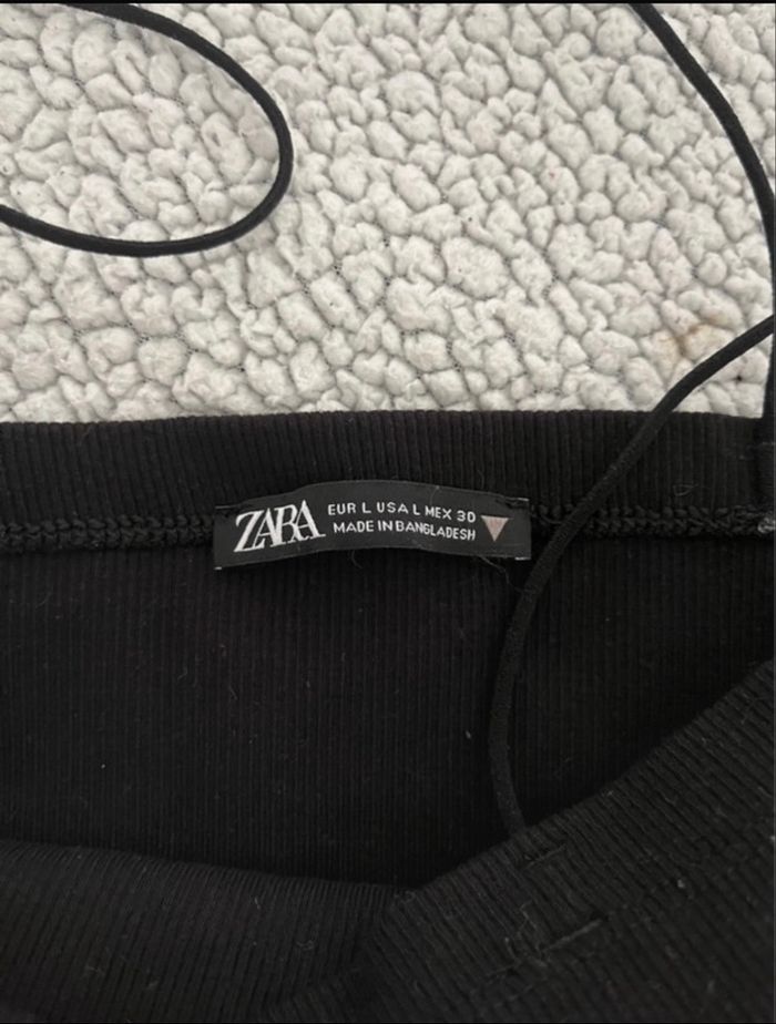 Robe moulante Zara t.L - photo numéro 3