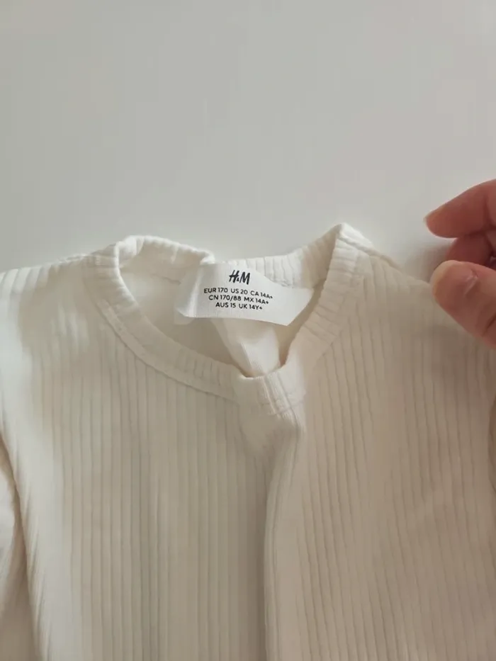 Top en jersey H&M - photo numéro 3
