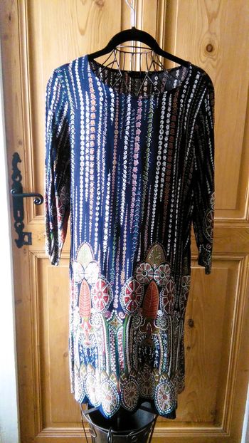 Robe tunique à manches 3/4  neuve Emery Rose
