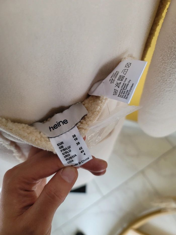 Manteau HEINE réversible neuf – Taille 36/38 Valeur : 130€ - photo numéro 3