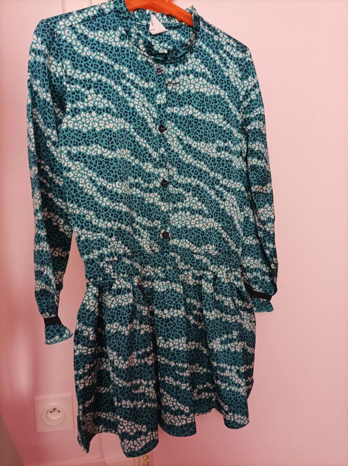 Robe fille joli imprimé 128 - photo numéro 2