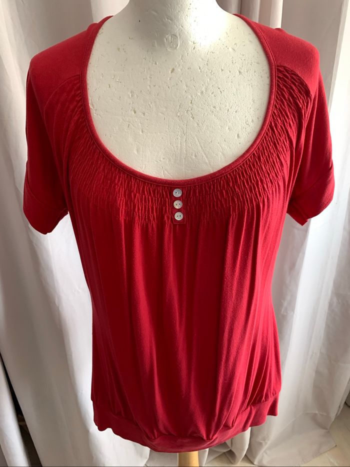 Blouse rouge - photo numéro 2