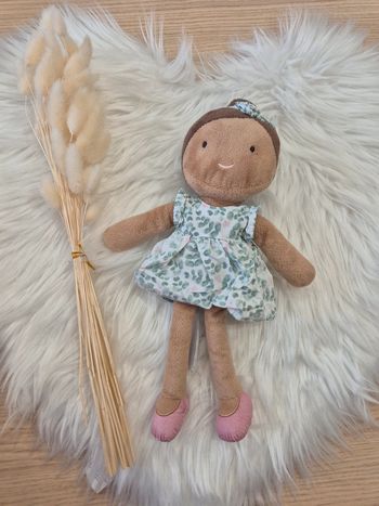 🌿 Magnifique poupée peluche soupe Obaïbi