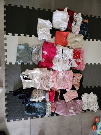 Vends lot de vêtement ou unité 0 1 3 6 9 mois