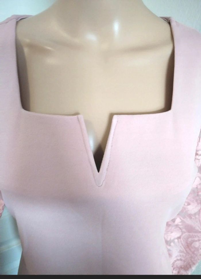 Belle robe de soirée rose Shein taille M neuve - photo numéro 2