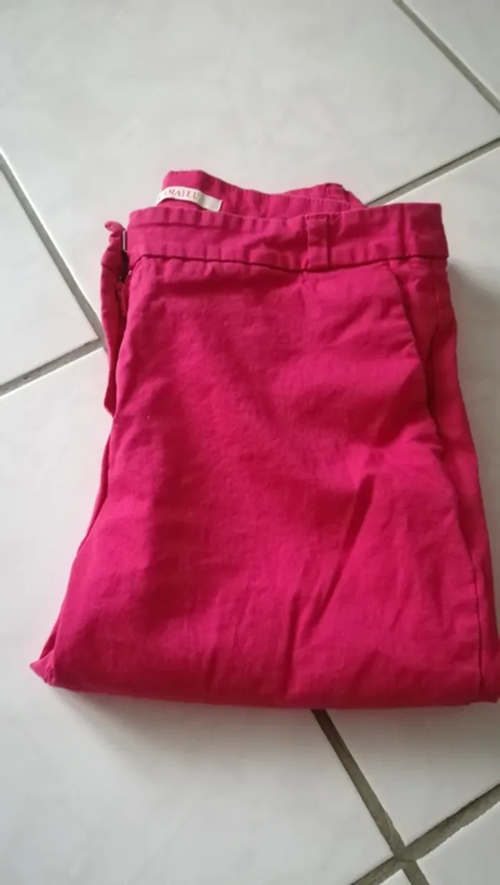 7/8e fushia camaïeu