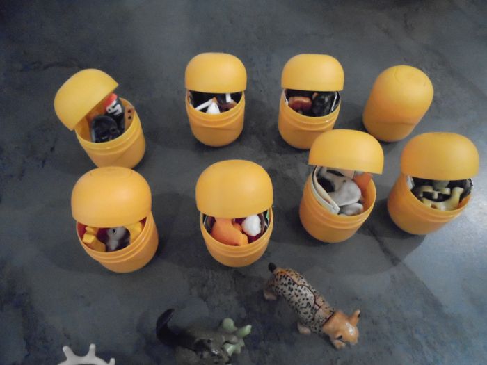 Lots de 3 jouets kinder surprise animaux natoons - photo numéro 2