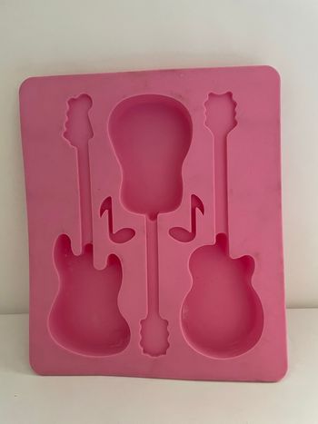 Moule silicone guitare 