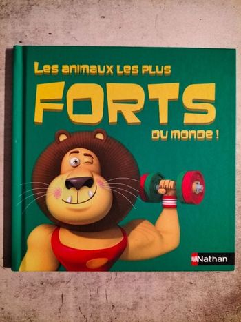 Livre enfant MC Donald's  Les animaux les plus forts du monde