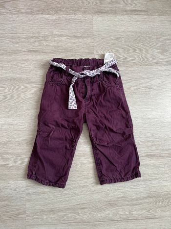 Pantalon fille 12 mois