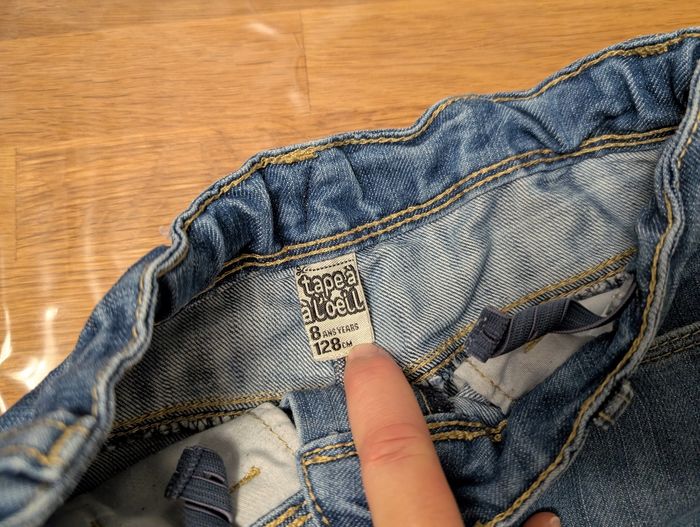 Jupe jean fille 8 ans Tape à l'oeil - photo numéro 5