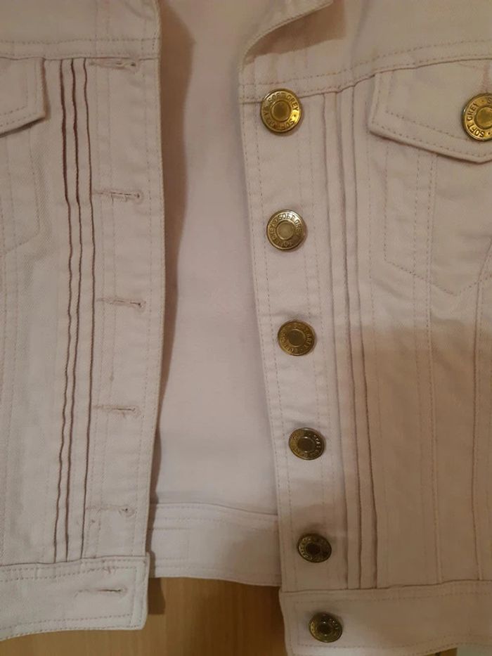 Veste rose poudré La Redoute - taille 34 - photo numéro 6