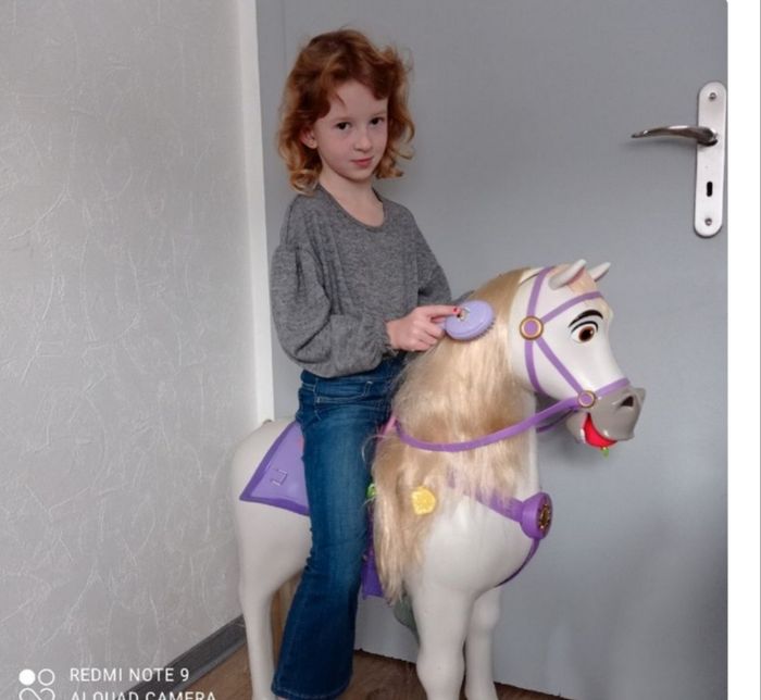 Cheval géant Maximus de Raiponce - photo numéro 2