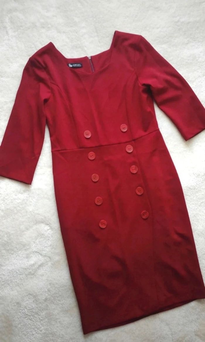 Robe Angels rouge bordeaux 38 - photo numéro 2