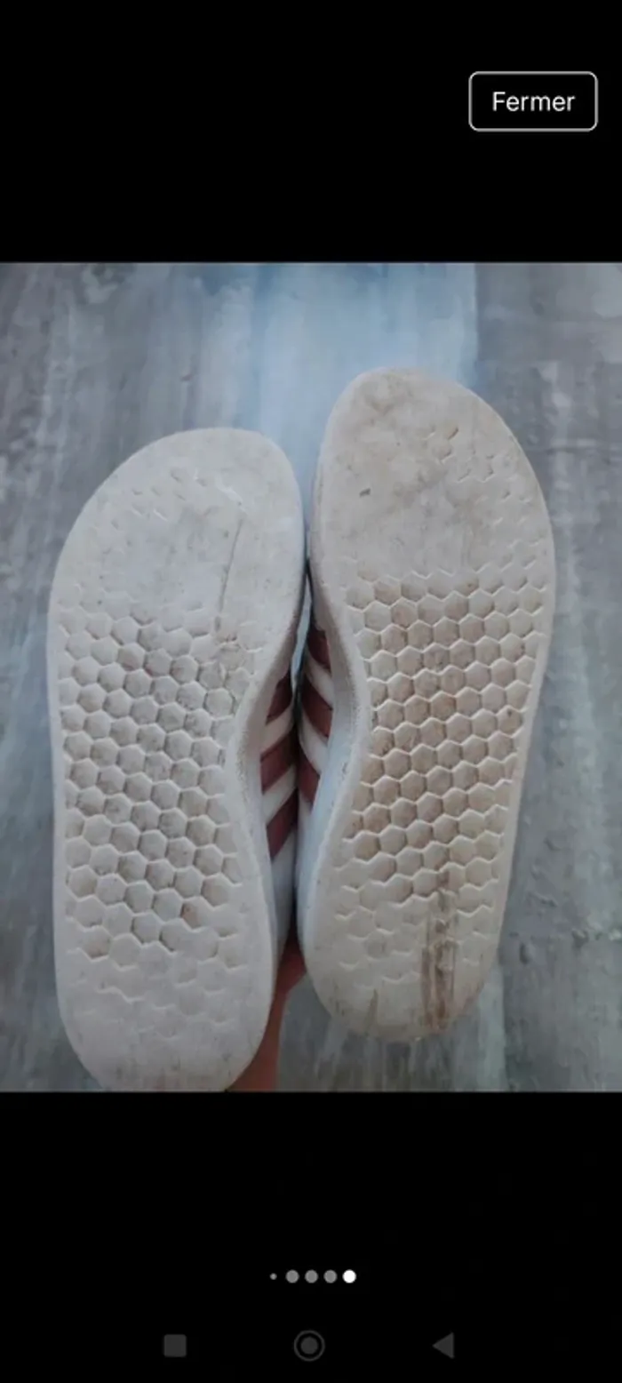 Basket adidas enfant fille taille 34 - photo numéro 5