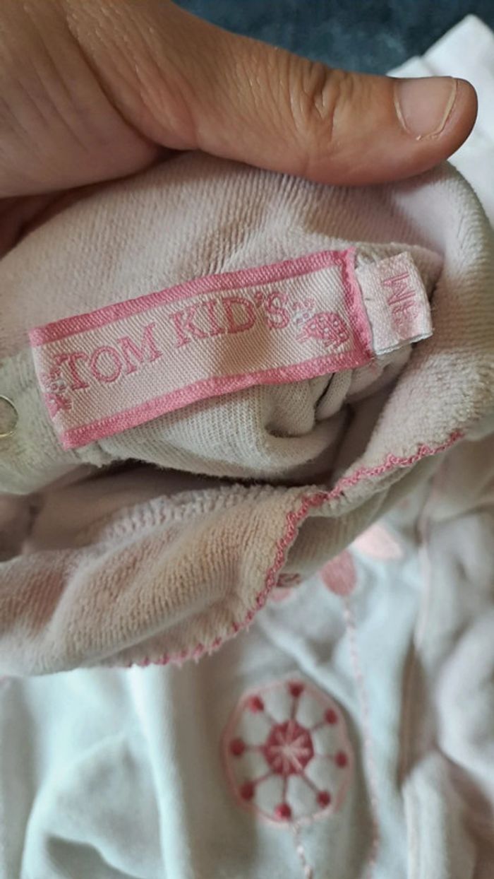 💚Pyjama velour fille 3 mois - photo numéro 3