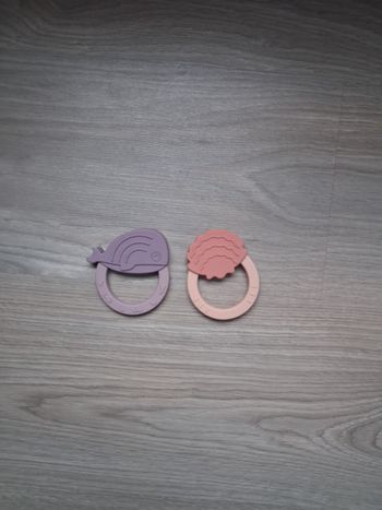 Anneaux de dentition silicones 