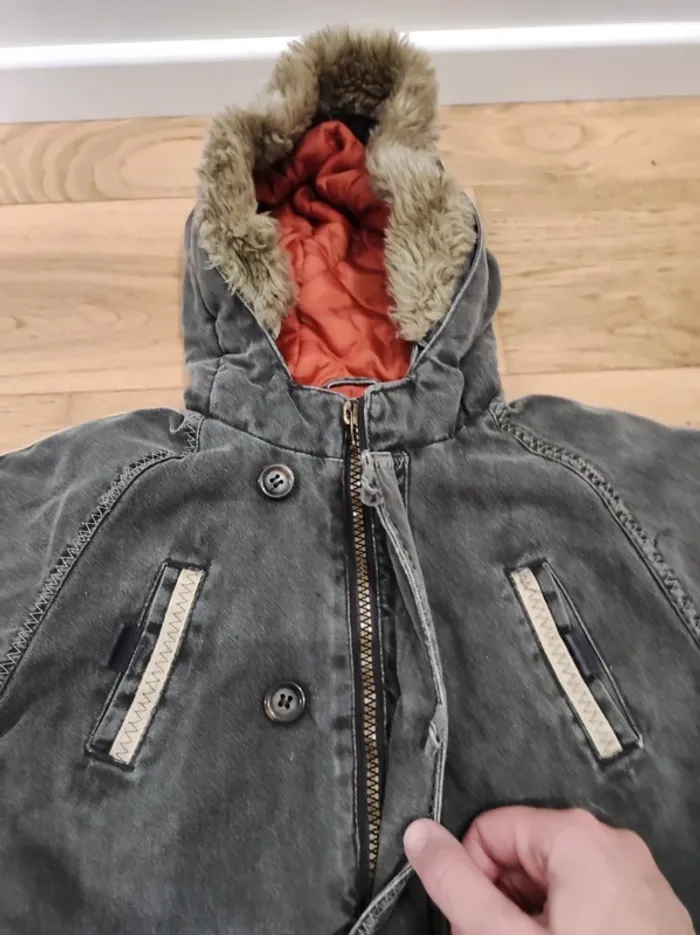 Manteau gris - 2 ans - excellent état - photo numéro 5