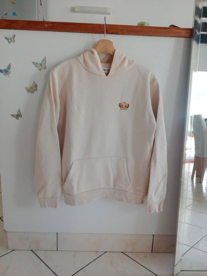 Sweat mixte crème L le Roi Lion c 78