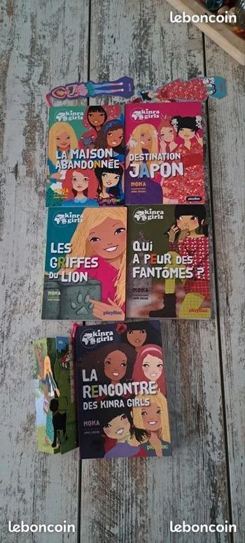 10 livres kinra girl (possibilité achat a l'unité)