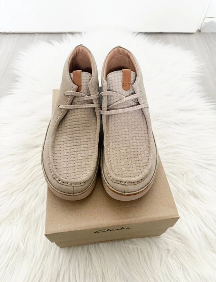 Boots Clarks Oakland Mid – Beige - mixte H/F– Taille 39,5 – Neuf avec étiquette - photo numéro 2