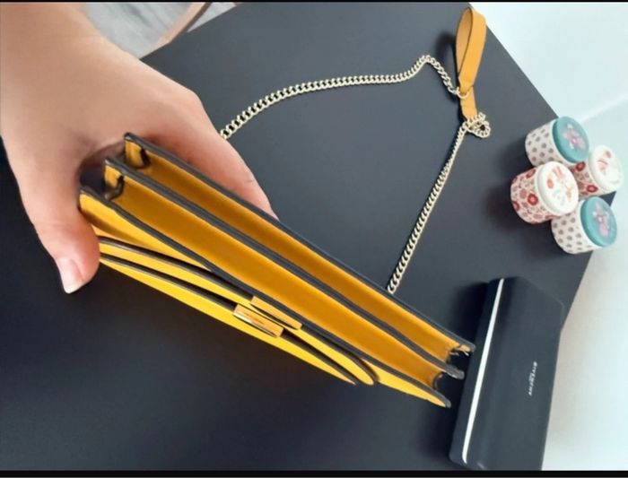 Sac à main bandoulière jaune H&M - photo numéro 10