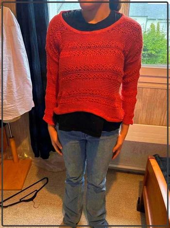 Pull  en maille  taille 46/48  mais  plus 42/44