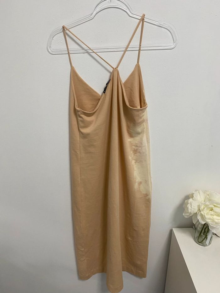 Zara robe M 38 nude beige - photo numéro 3