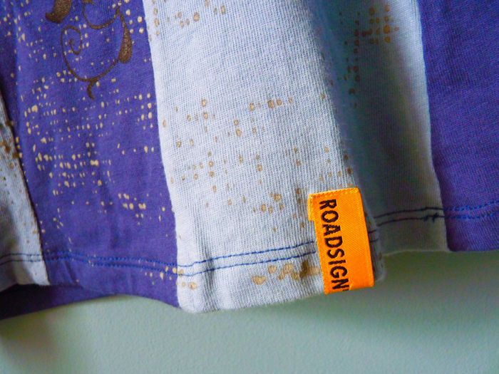 T-shirt femme Roadsign S 36 imprime bleu Neuf manches longues - photo numéro 2