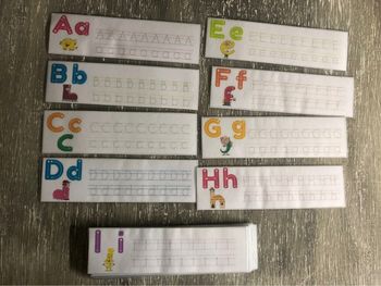 Traçage de l’alphabet