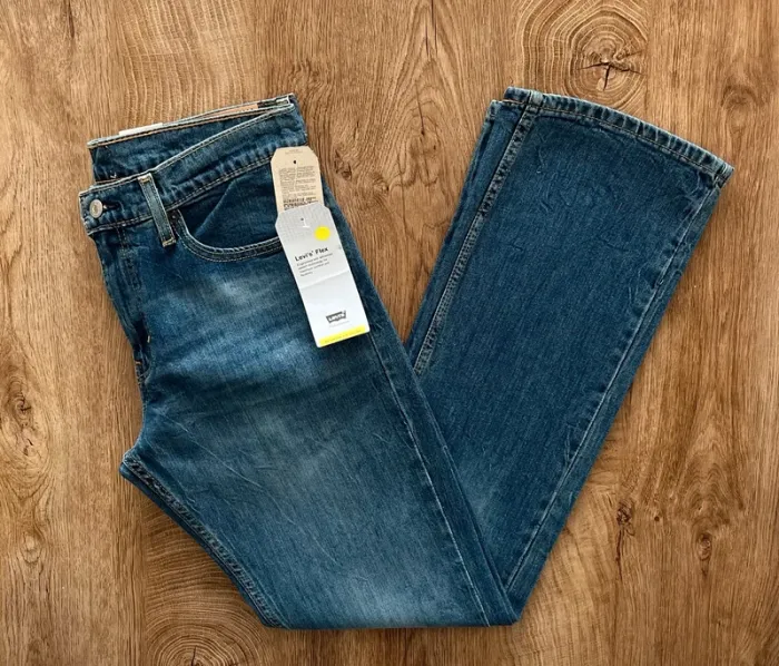 Jean/pantalon bleu Levi's 511 pour homme, taille W 32 L 32 (42 taille française) - photo numéro 4