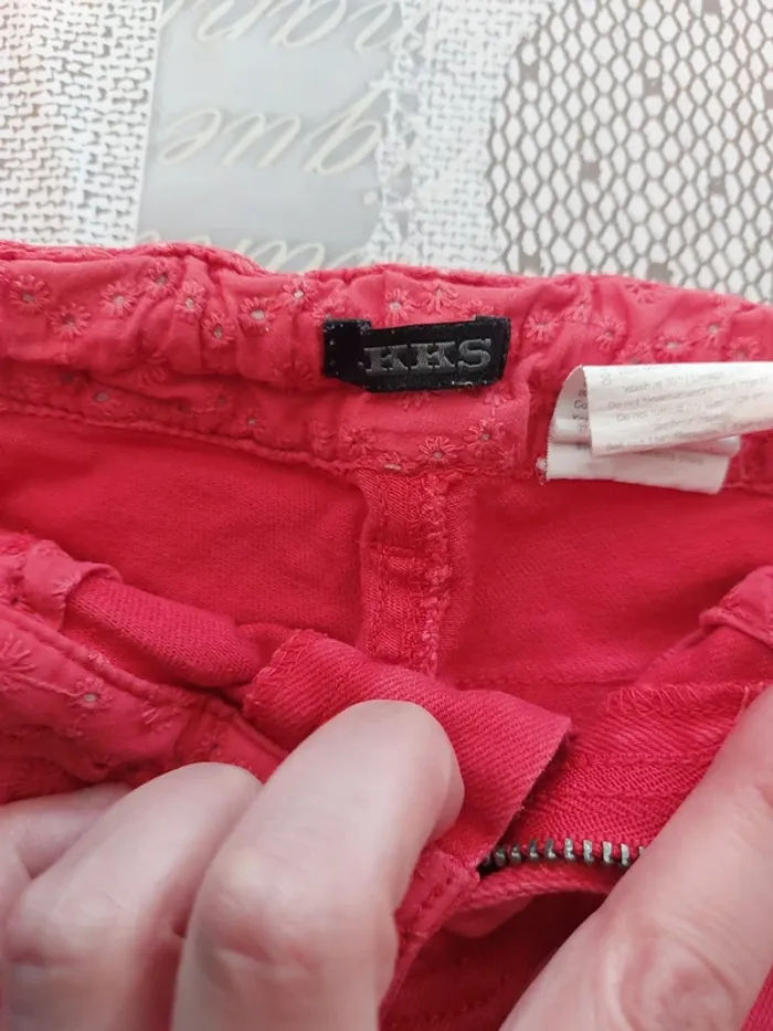 Short en jean IKKS 8A - photo numéro 6