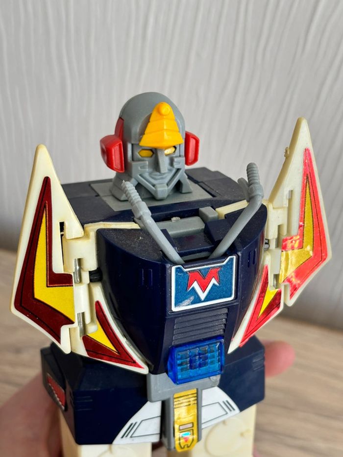 Vintage robot figurine Japanese DX Galactic Gale Baxingar Baxinger Takatoku Chogokin bootleg - photo numéro 7