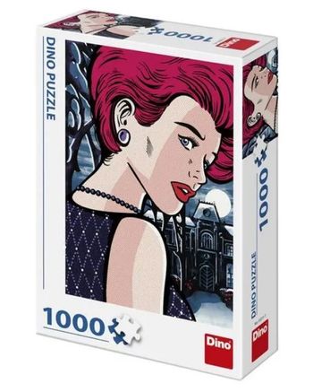DINO PUZZLE POP ART LA FEMME MYSTERIEUSE 1000 PIECES 532717