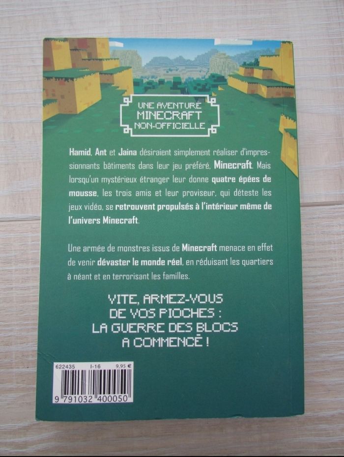 Livre Minecraft Tome 1 Descente dans l'Overworld - photo numéro 2