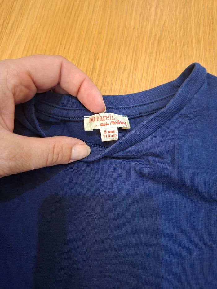 Lot 3 t-shirts ML 5 ans - photo numéro 4