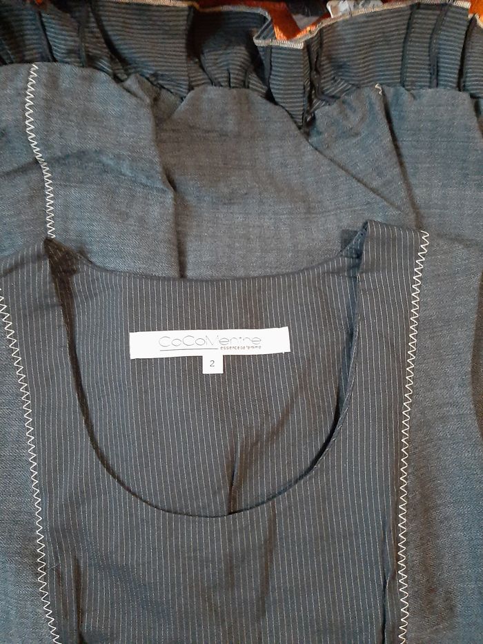 COCO MENTHE - Robe poches mosaïque T2 - photo numéro 8