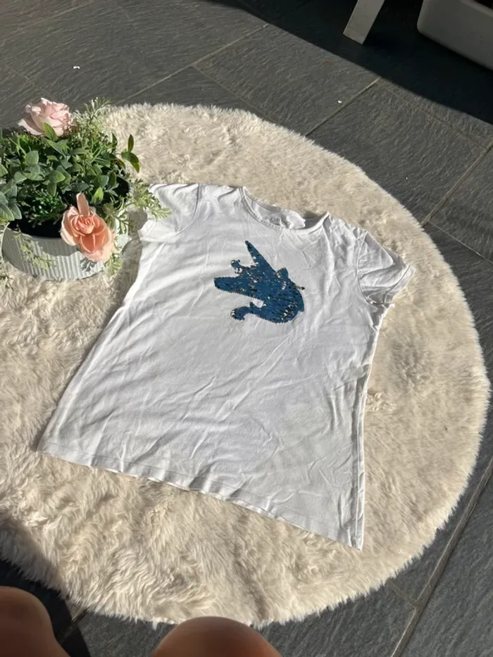 T-shirt à sequins - photo numéro 2