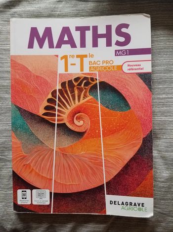 Mathematiques 1ère et terminale bac pro agricole