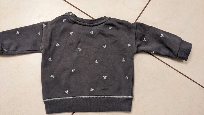 Sweat garçon 6 mois - photo numéro 3