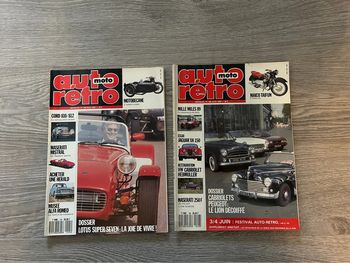 Lot 2 magazines Vintage Auto Moto Rétro Ancien