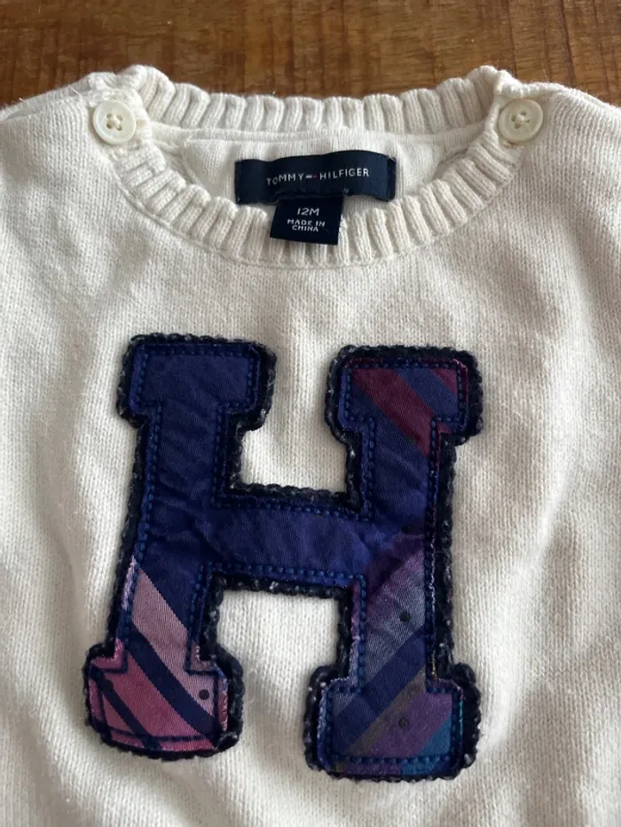 Pull/Sweat Tommy Hilfiger 12M - photo numéro 2