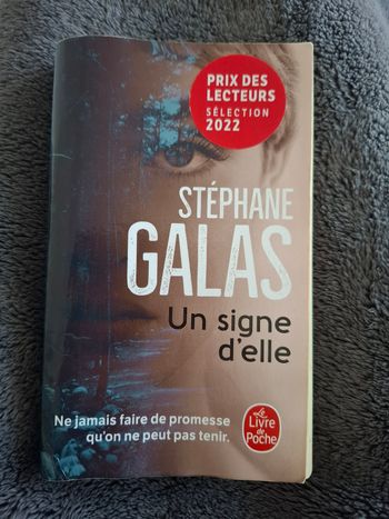 Thriller Un signe d'elle de Stéphane Galas en bon état