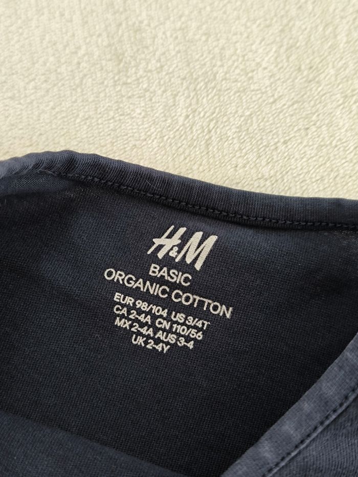 T-shirt fille H&M 3-4 ans - photo numéro 5