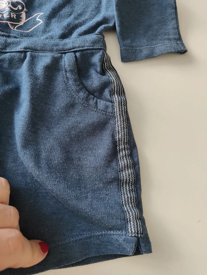 Robe bleu marine taille 92 - photo numéro 4