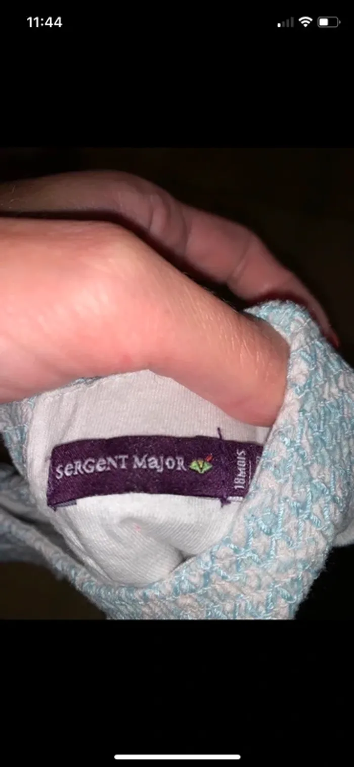 Ensemble sergent major taille 18 mois - photo numéro 7